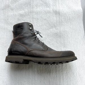 Sorel Madson Lace Up Waterproof Boots- 10
